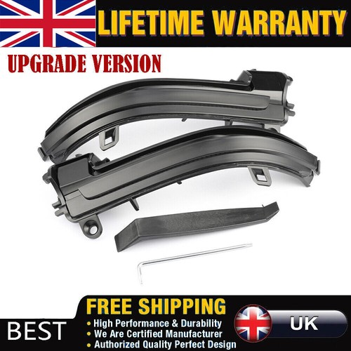 Led dynamic side wing mirror - led,