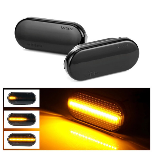 2pcs lens led side - side, indicator