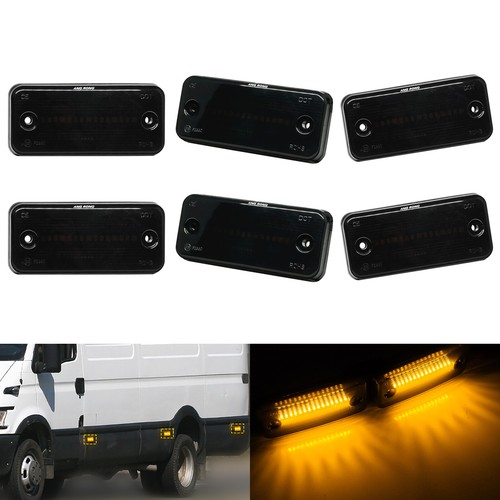 Led side indicator marker - 6x,