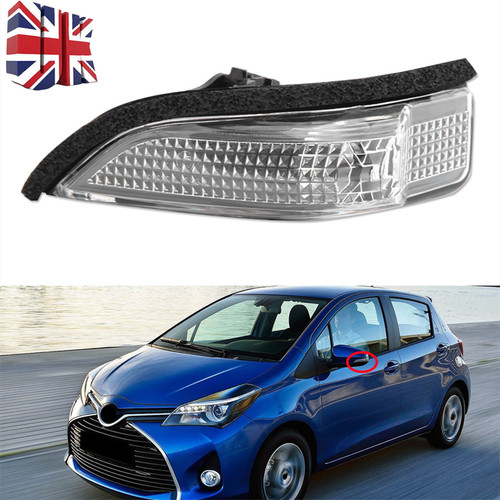 Left wing mirror indicator - wing,