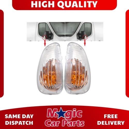 Wing mirror indicator lens - mirror, r+l