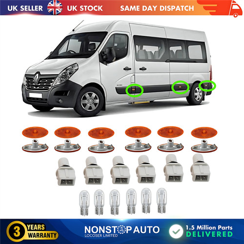 Side indicator marker lens - 6x,