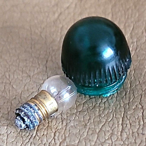 Green flashing indicator stalk - green,