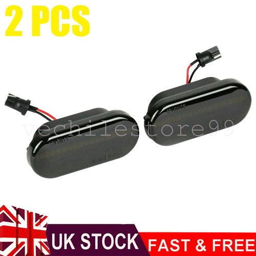 2pcs clear lens led side - clear,